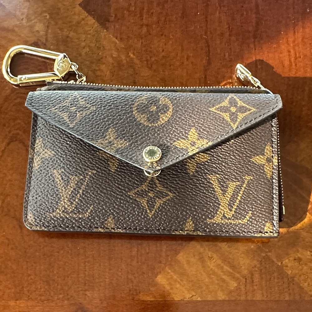 Louis Vuitton Monogram Canvas Recto Verso Card Holder wallet
